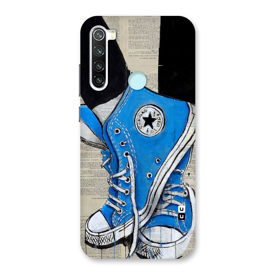 Blue Shoes Back Case for Redmi Note 8