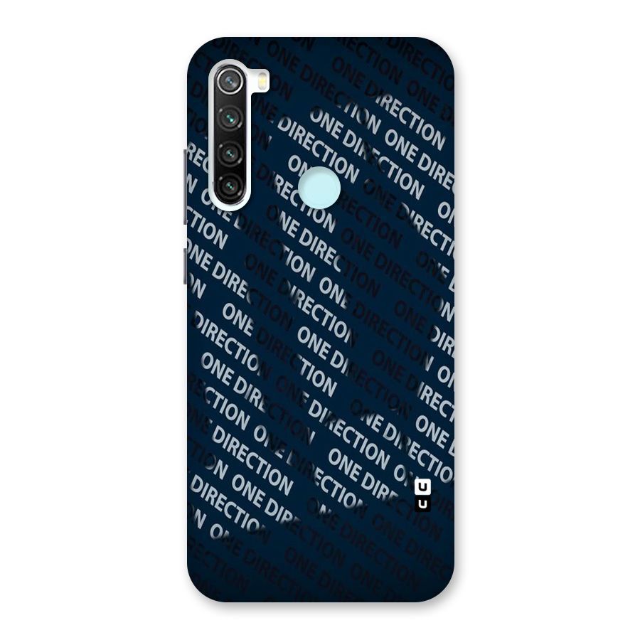 Blue Way Back Case for Redmi Note 8