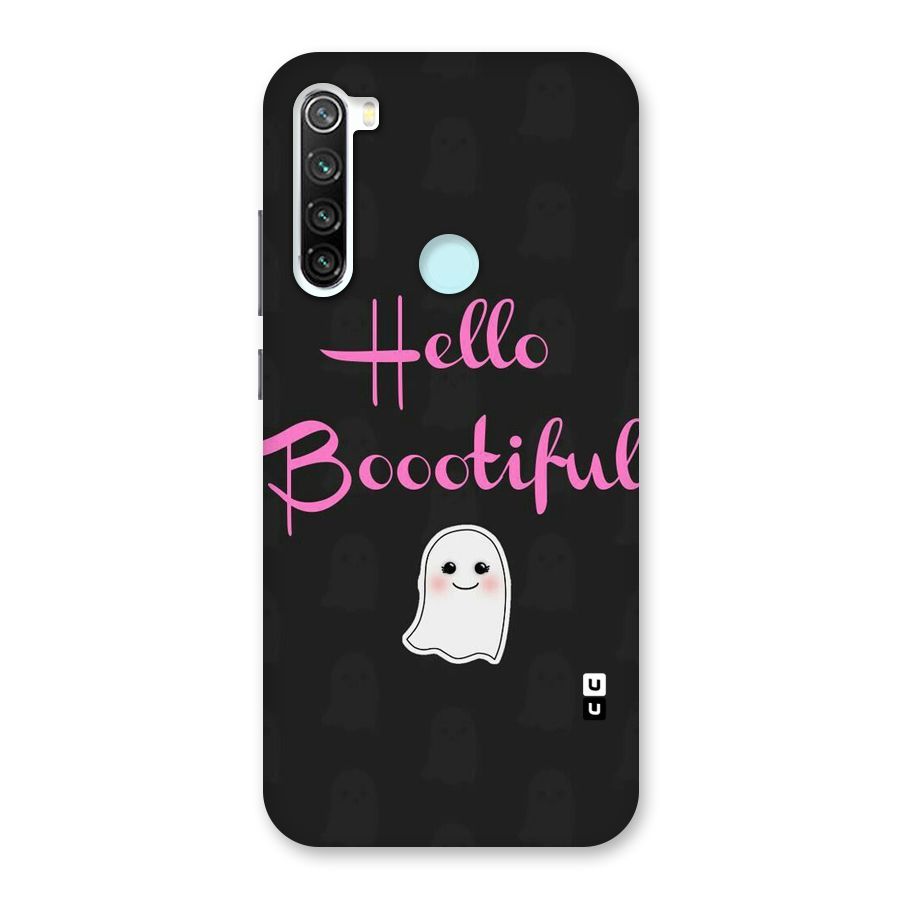 Boootiful Back Case for Redmi Note 8