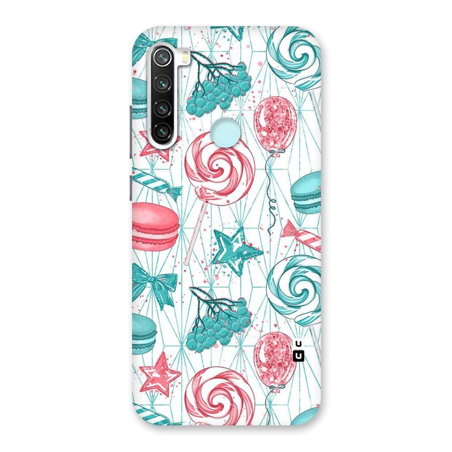 Candies And Macroons Back Case for Redmi Note 8
