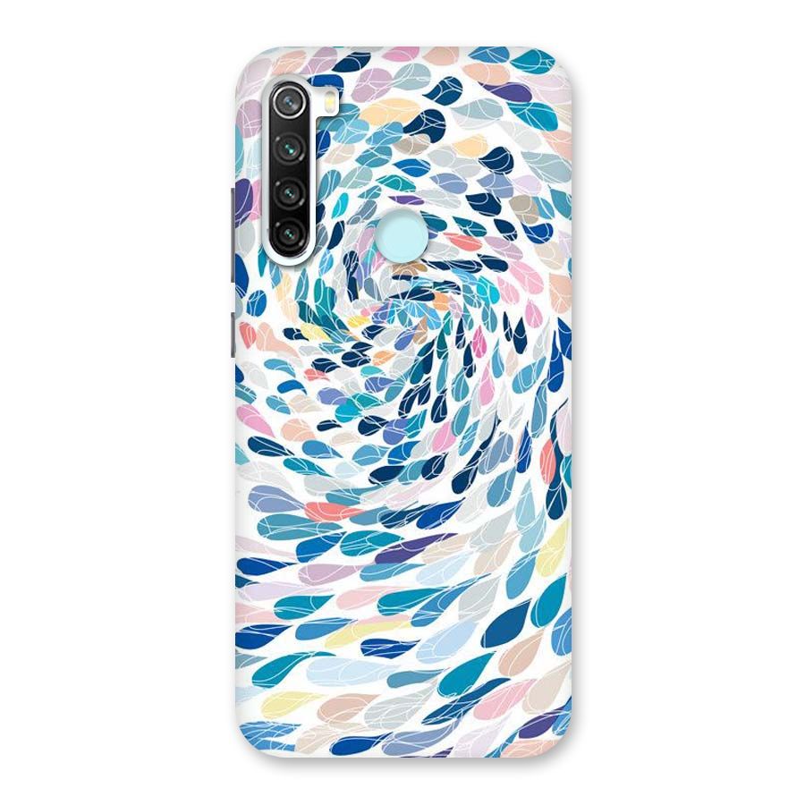 Color Droplets Swirls Back Case for Redmi Note 8