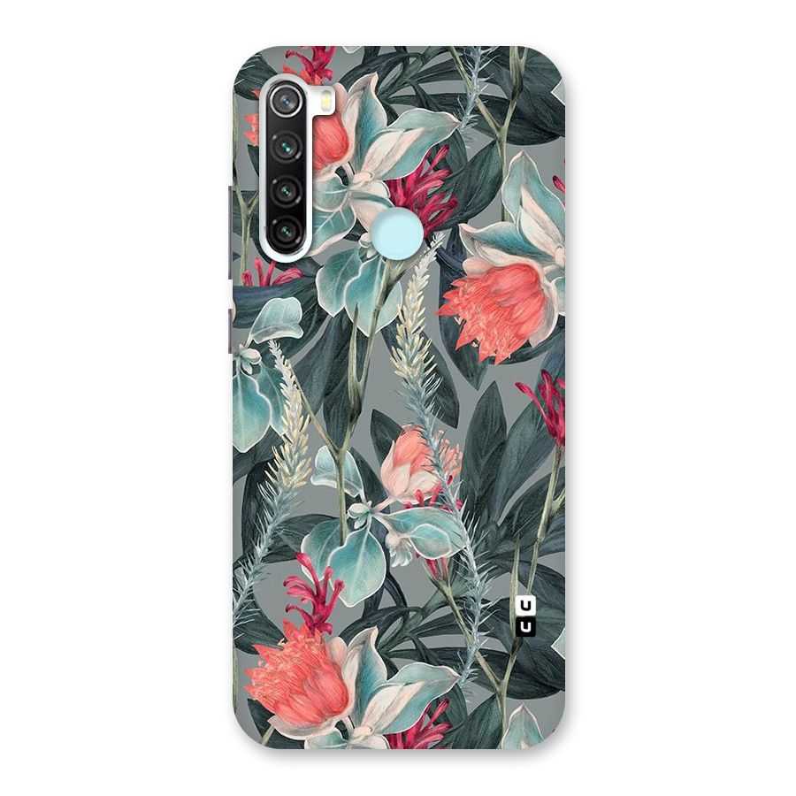 Colored Petals Back Case for Redmi Note 8