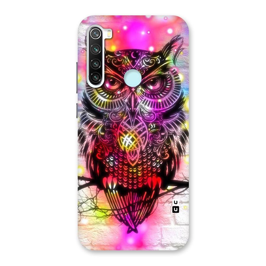 Colourful Owl Back Case for Redmi Note 8