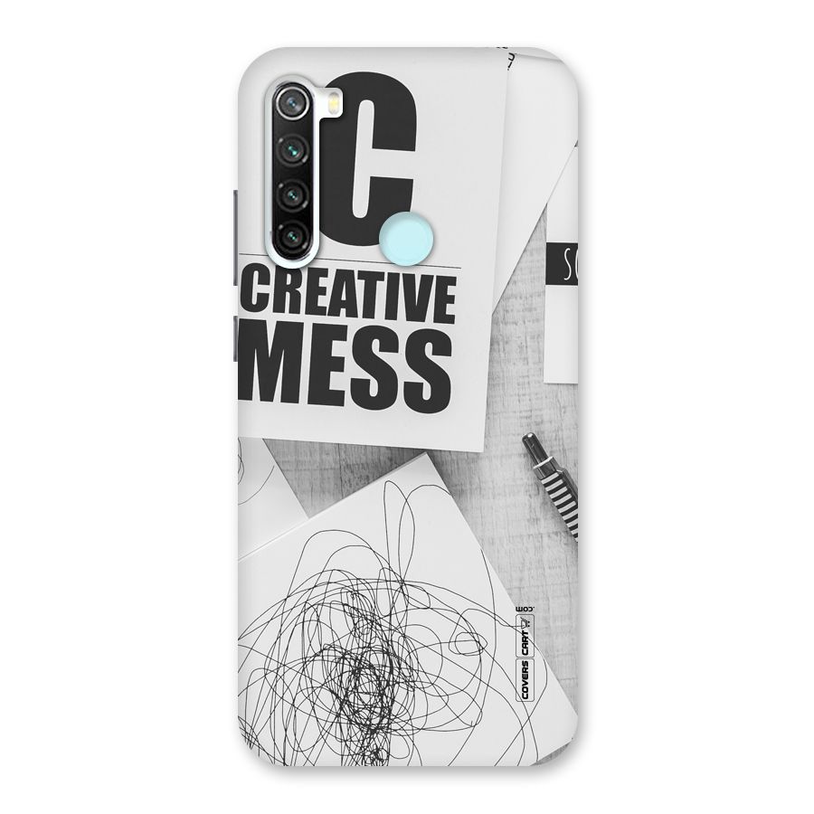 Creative Mess Back Case for Redmi Note 8