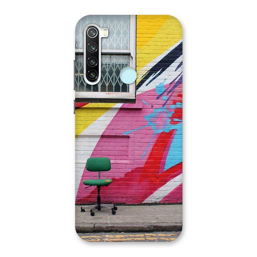 Creative Wall Art Back Case for Redmi Note 8