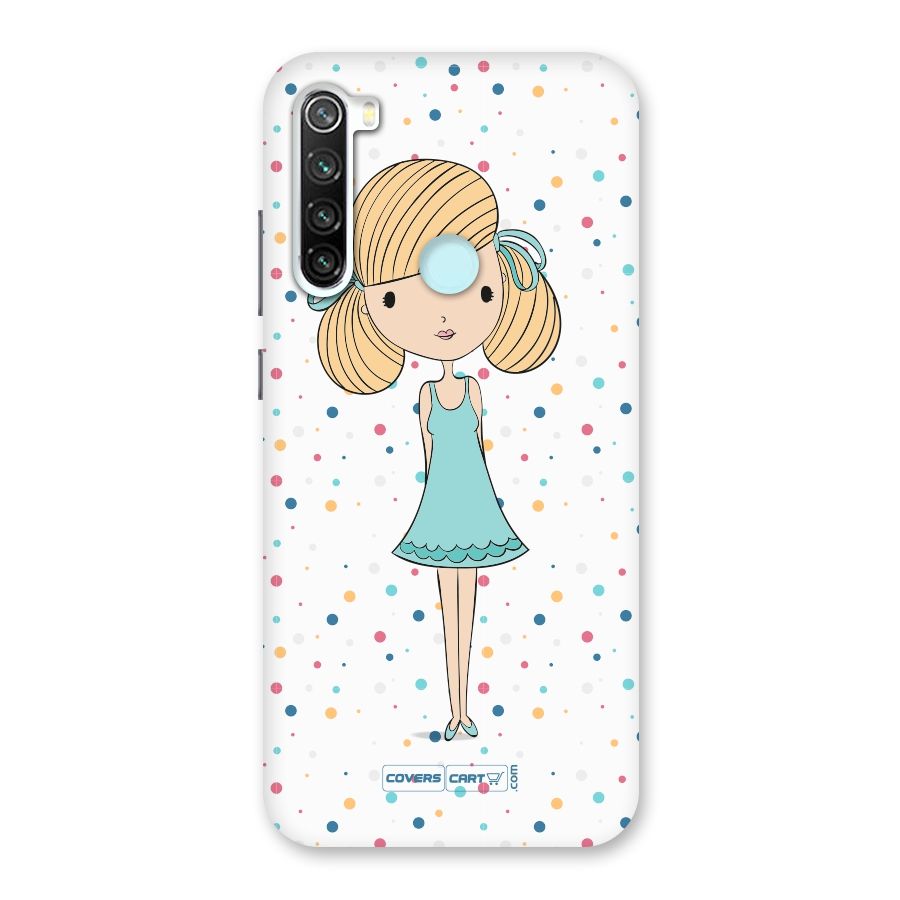 Cute Girl Back Case for Redmi Note 8
