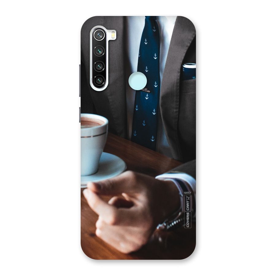 Dapper Suit Back Case for Redmi Note 8