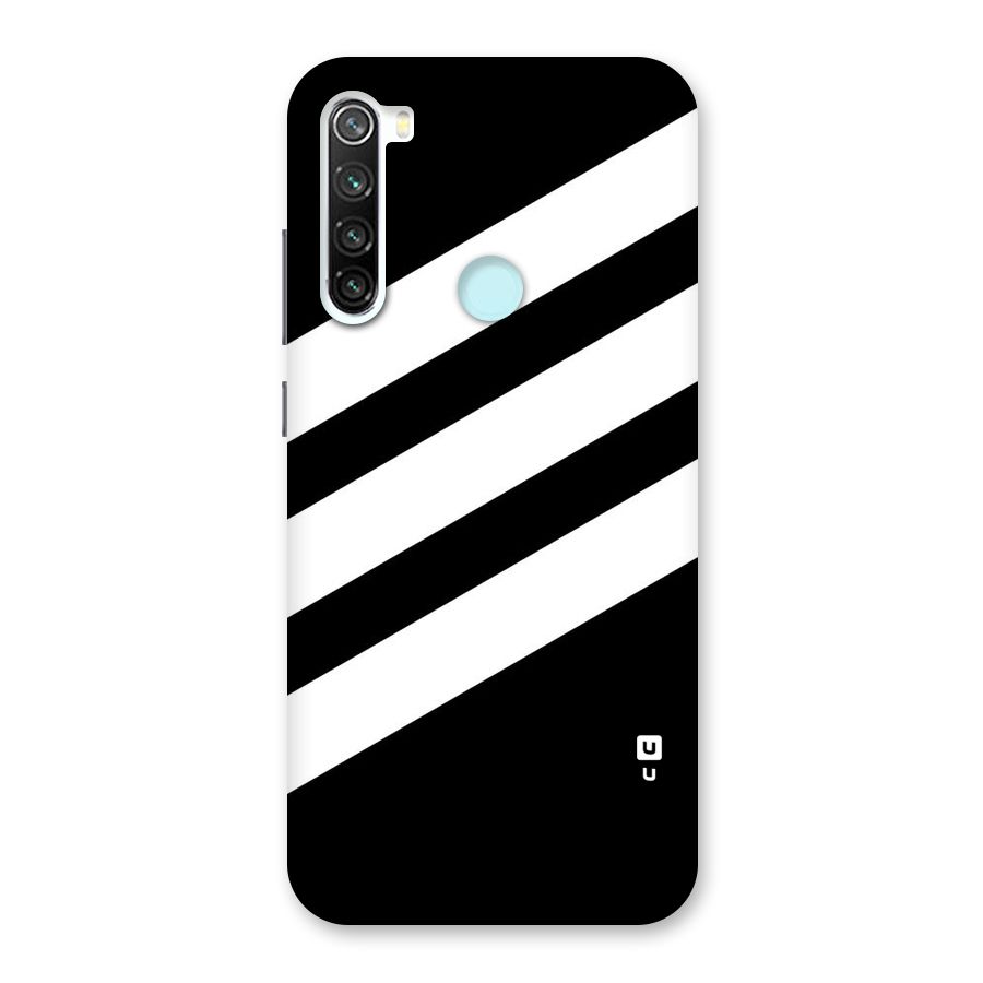 Diagonal Classic Stripes Back Case for Redmi Note 8