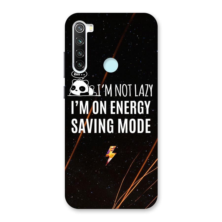 Energy Saving Mode Back Case for Redmi Note 8