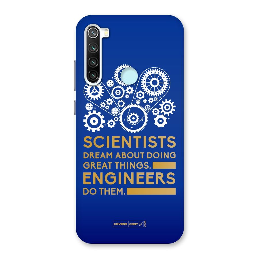 Engineer Back Case for Redmi Note 8