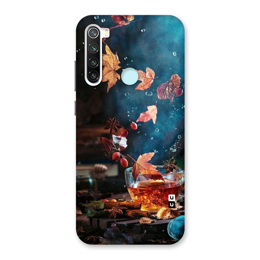 Falling Leaves Tea Back Case for Redmi Note 8