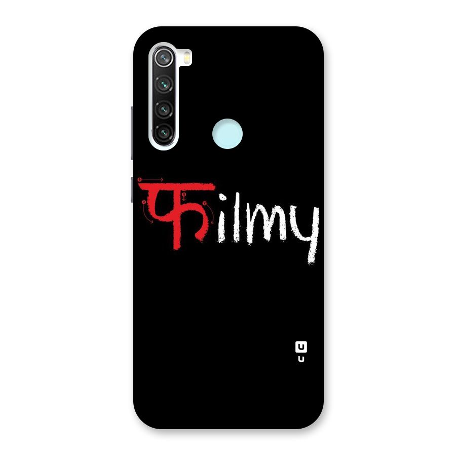 Filmy Back Case for Redmi Note 8