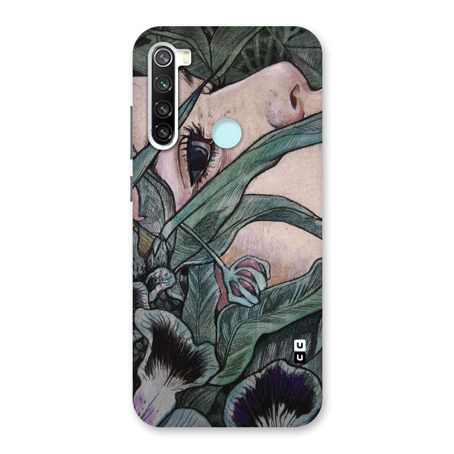 Girl Grass Art Back Case for Redmi Note 8