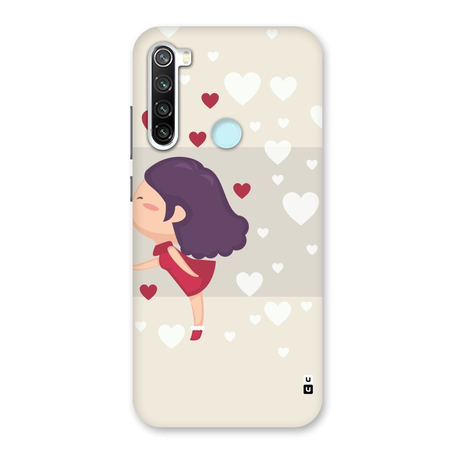Girl in Love Back Case for Redmi Note 8