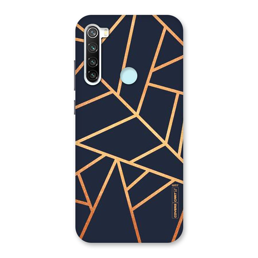 Golden Pattern Back Case for Redmi Note 8