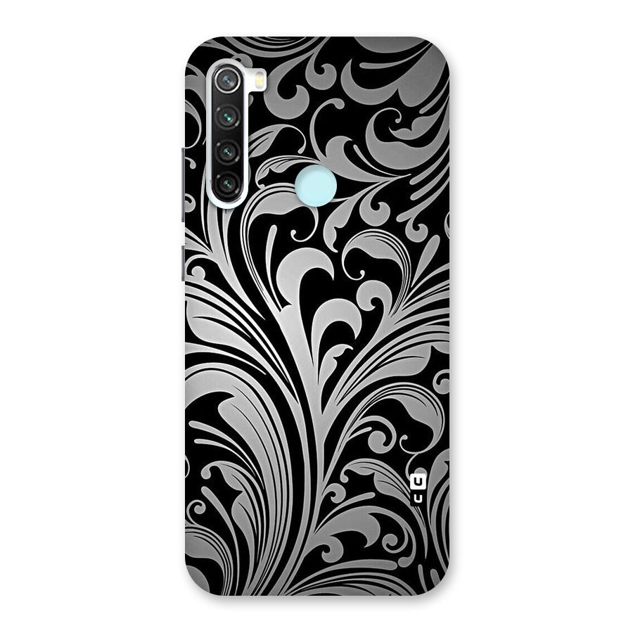 Grey Beauty Pattern Back Case for Redmi Note 8