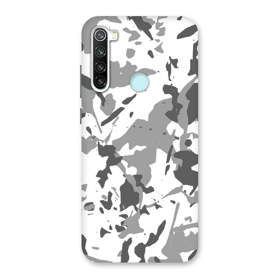 Grey Camouflage Army Back Case for Redmi Note 8