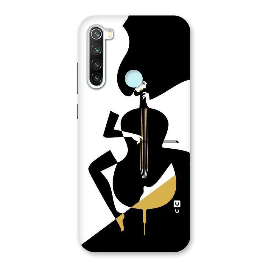 Guitar Women Back Case for Redmi Note 8