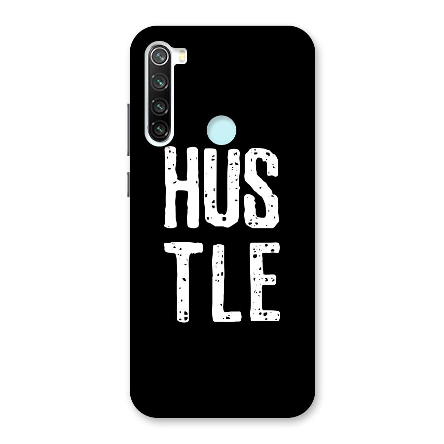 Hustle Back Case for Redmi Note 8