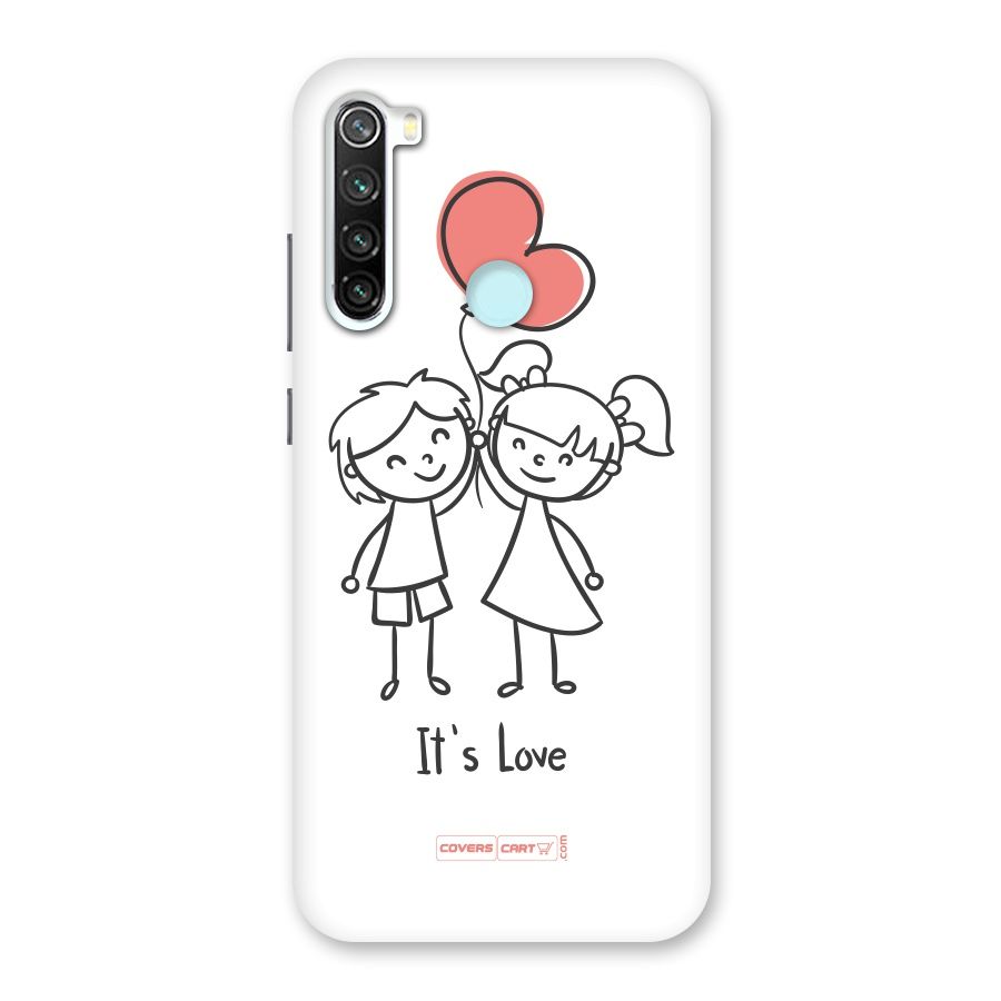 Its Love Back Case for Redmi Note 8