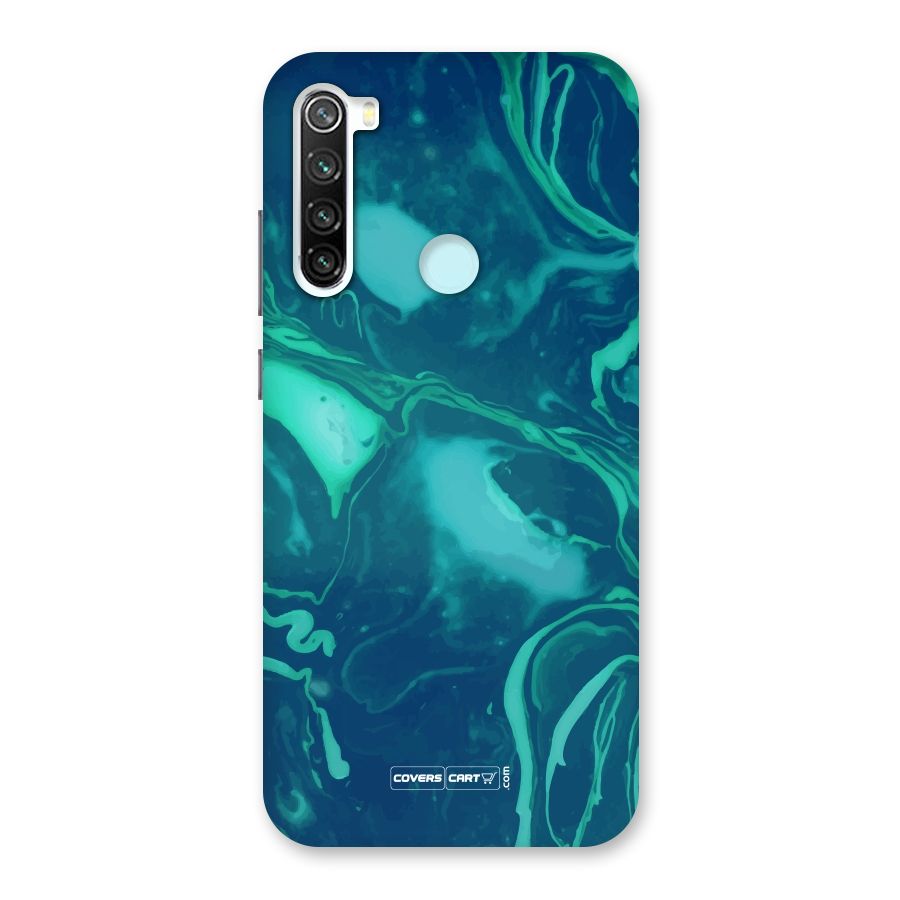 Jazzy Green Marble Texture Back Case for Redmi Note 8