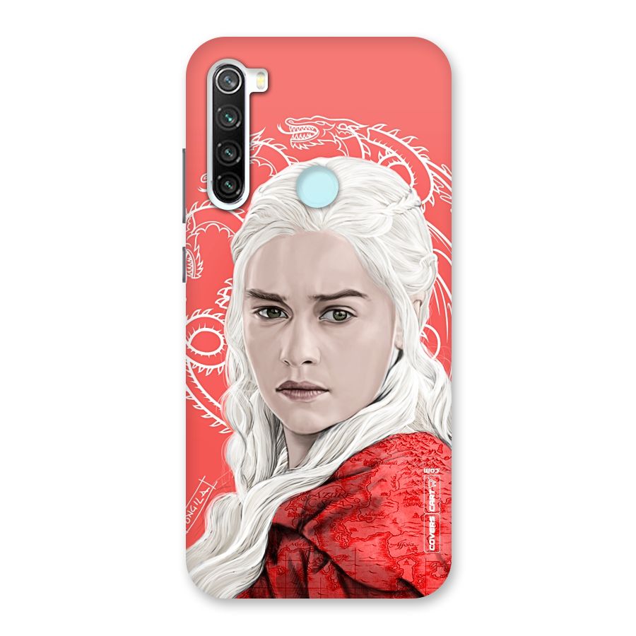 Khaleesi The Living Dragon Back Case for Redmi Note 8