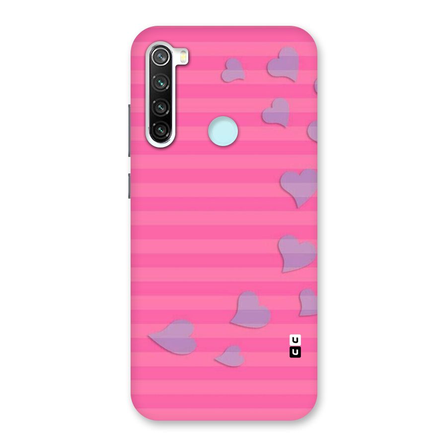 Light Heart Stripes Back Case for Redmi Note 8