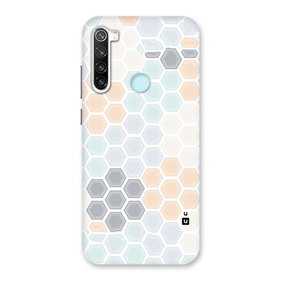 Light Hexagons Back Case for Redmi Note 8