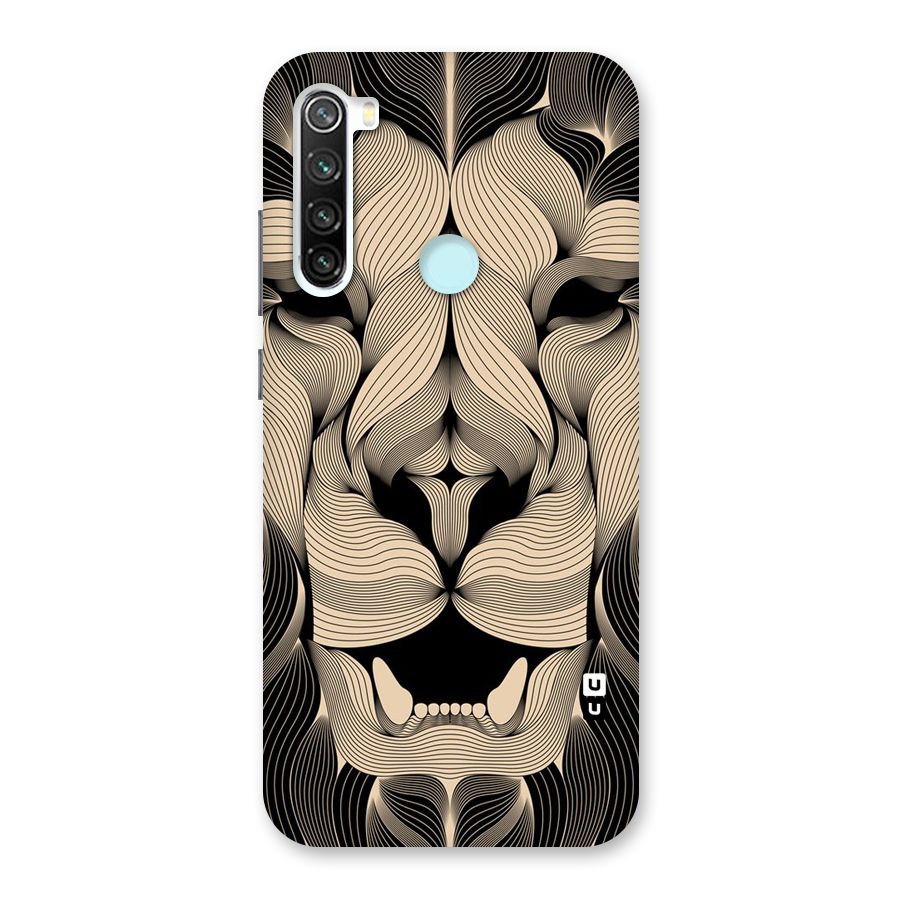 Lion Shape Design Back Case for Redmi Note 8