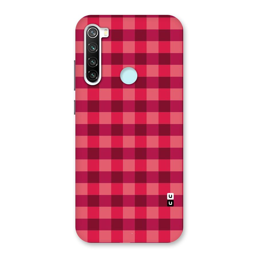 Love Checks Back Case for Redmi Note 8