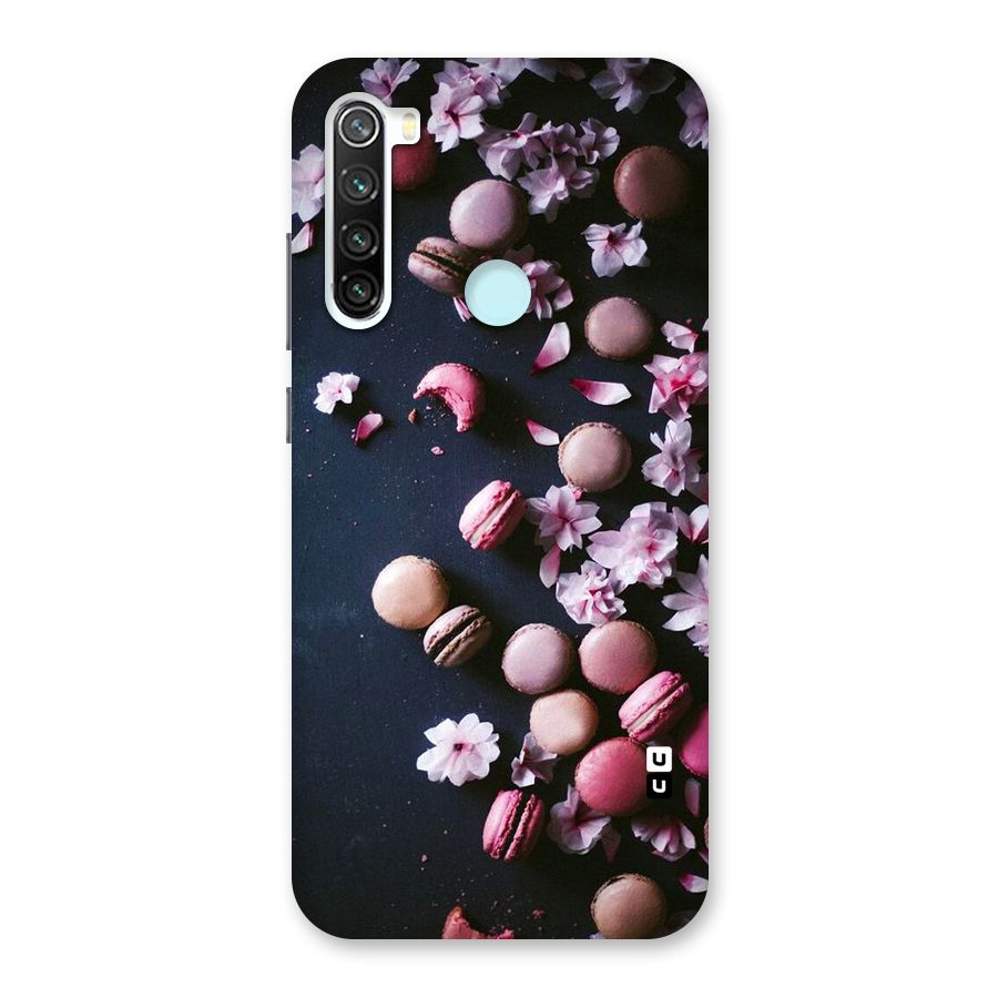 Macaroons And Cheery Blossoms Back Case for Redmi Note 8