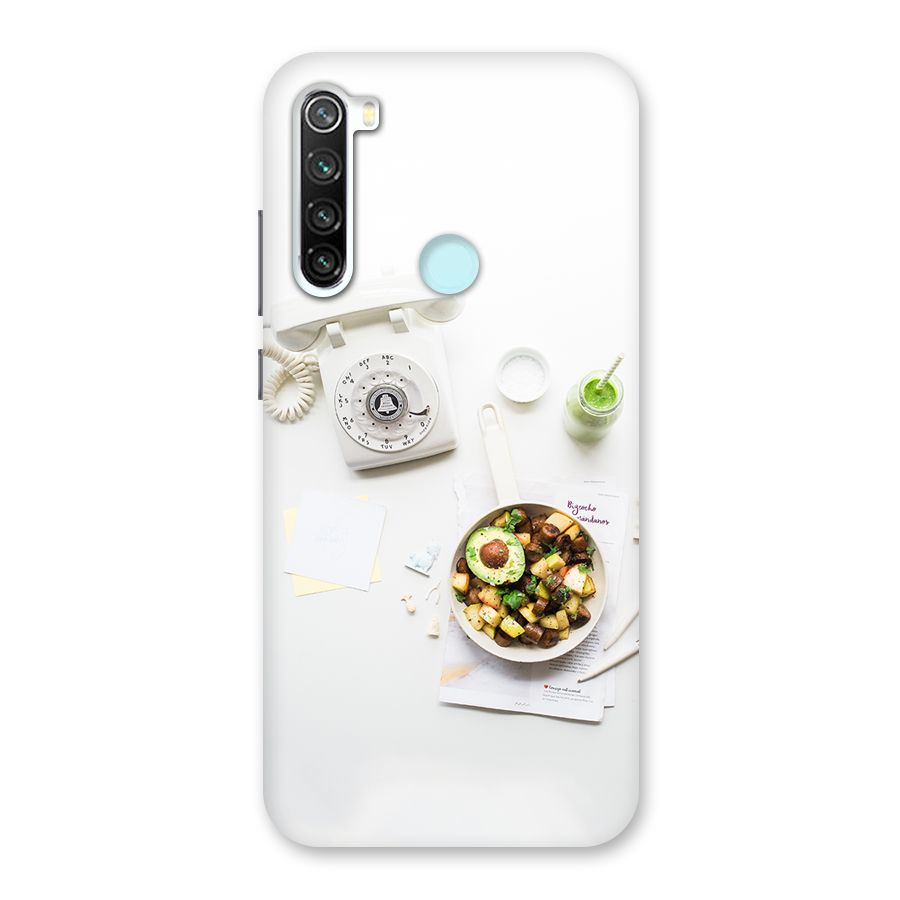 Morning Breakfast Back Case for Redmi Note 8