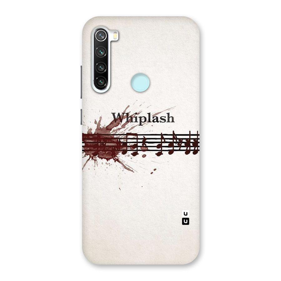 Music Notes Splash Back Case for Redmi Note 8