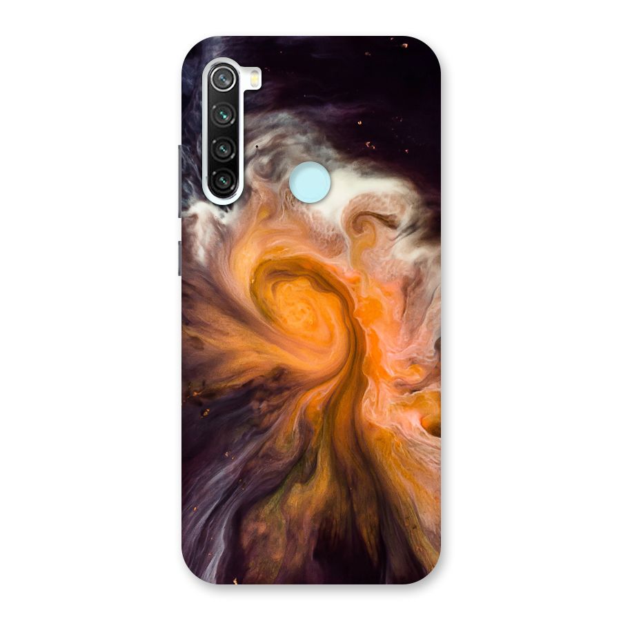 Orange Fusion Back Case for Redmi Note 8