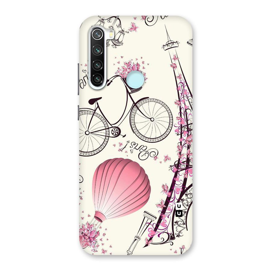 Paris Clipart Back Case for Redmi Note 8