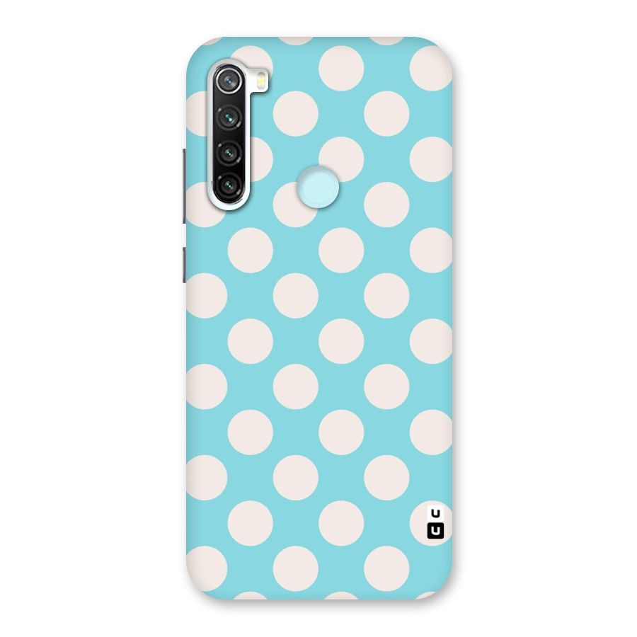 Pastel White Polka Dots Back Case for Redmi Note 8
