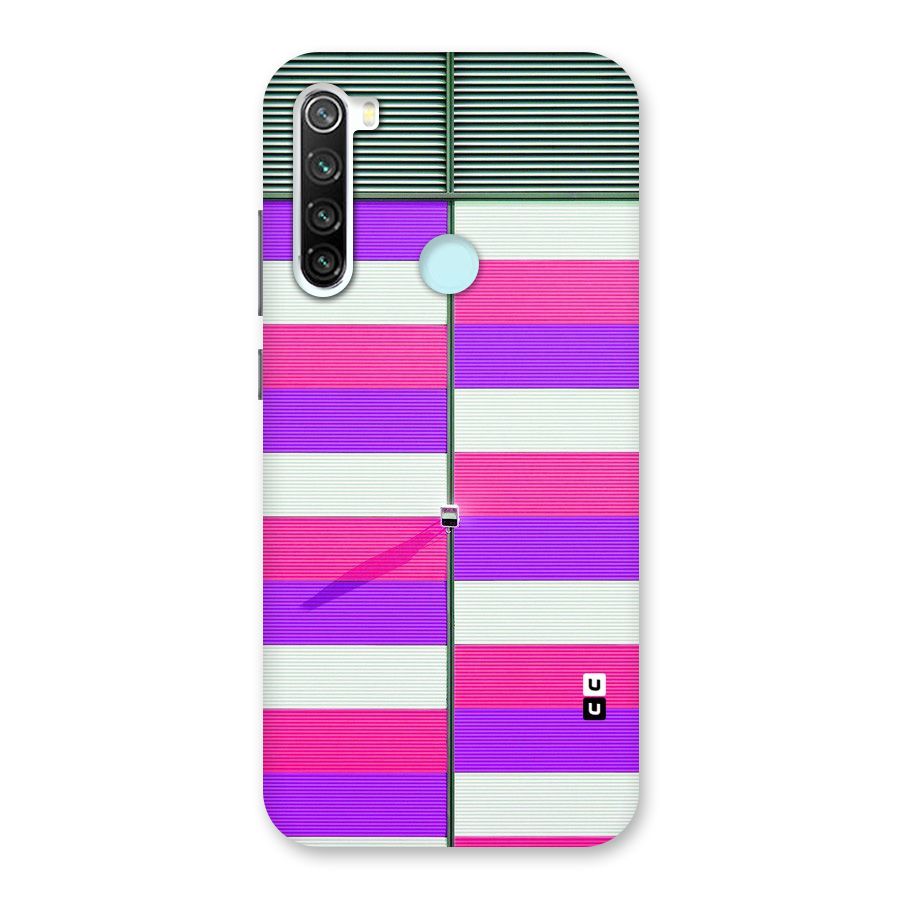 Patterns City Back Case for Redmi Note 8