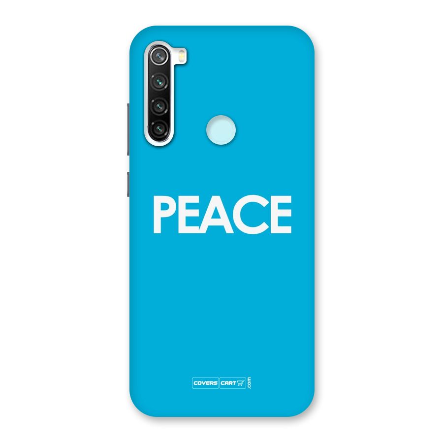 Peace Back Case for Redmi Note 8