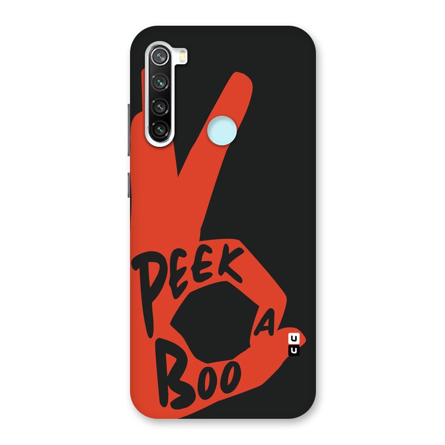 Peek-a-boo Back Case for Redmi Note 8