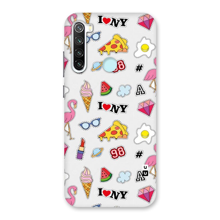 Personnel Quirk Back Case for Redmi Note 8