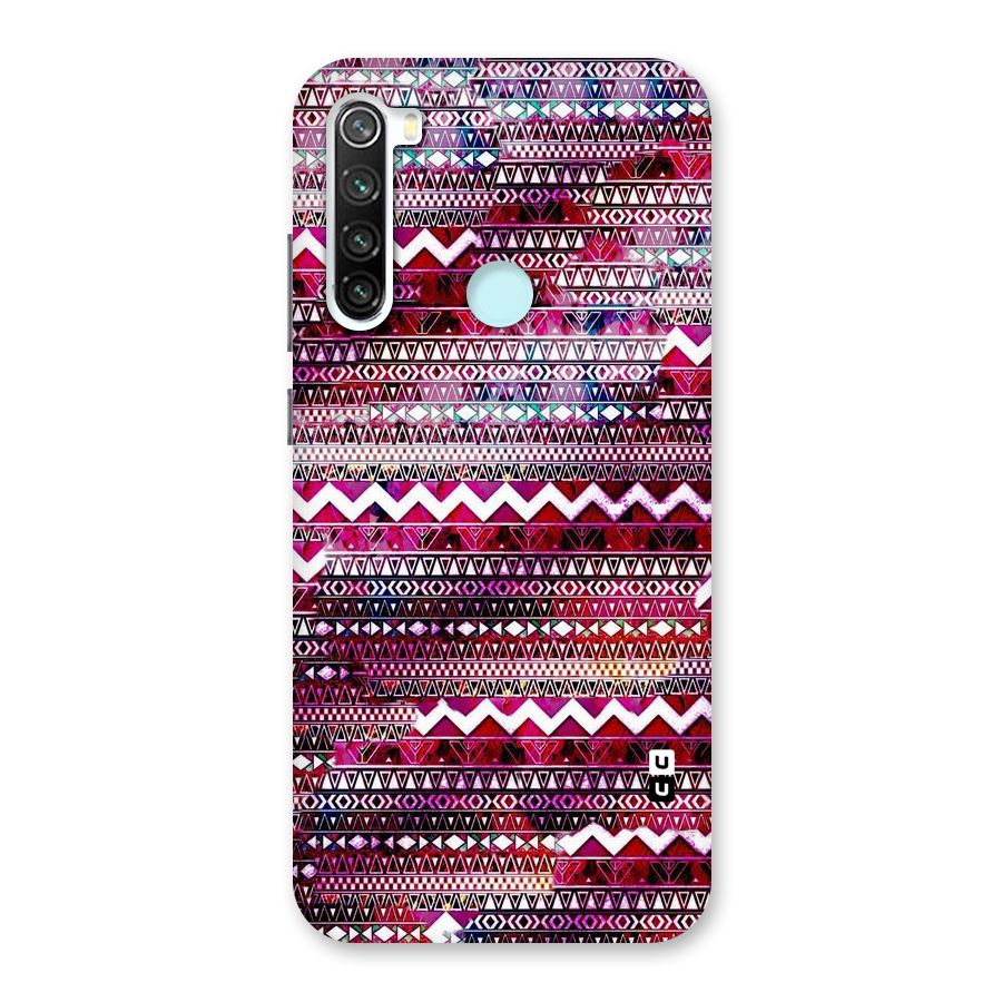 Pink Indie Pattern Back Case for Redmi Note 8