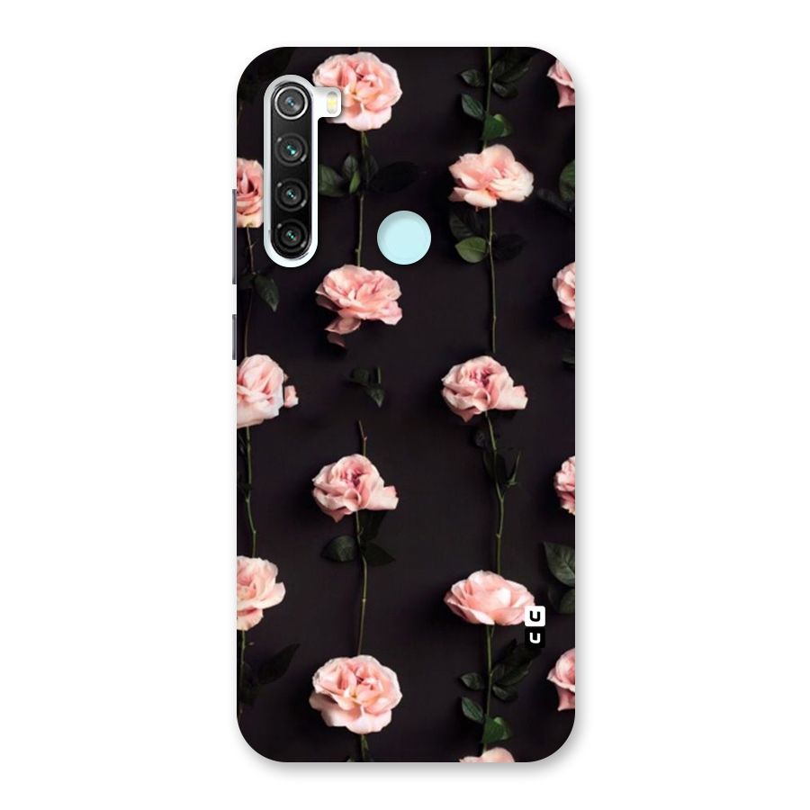 Pink Roses Back Case for Redmi Note 8