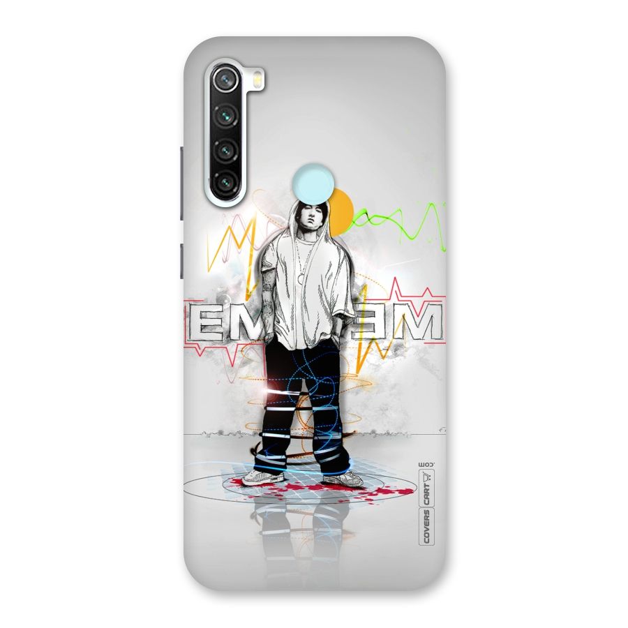 Rap King Eminem Back Case for Redmi Note 8