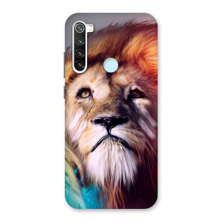Royal Lion Back Case for Redmi Note 8