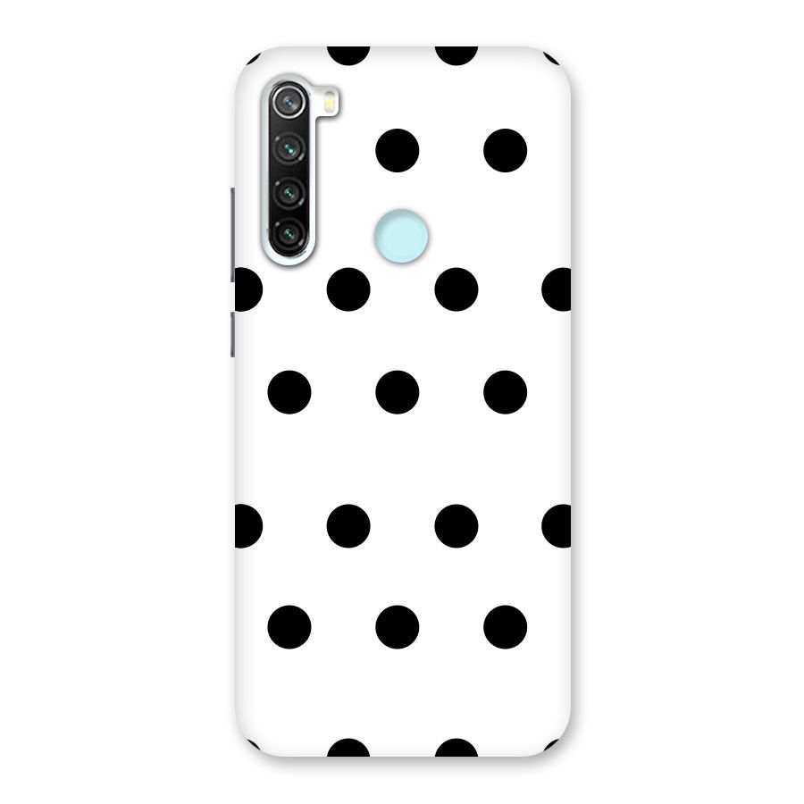 Royal Polka Dots Back Case for Redmi Note 8
