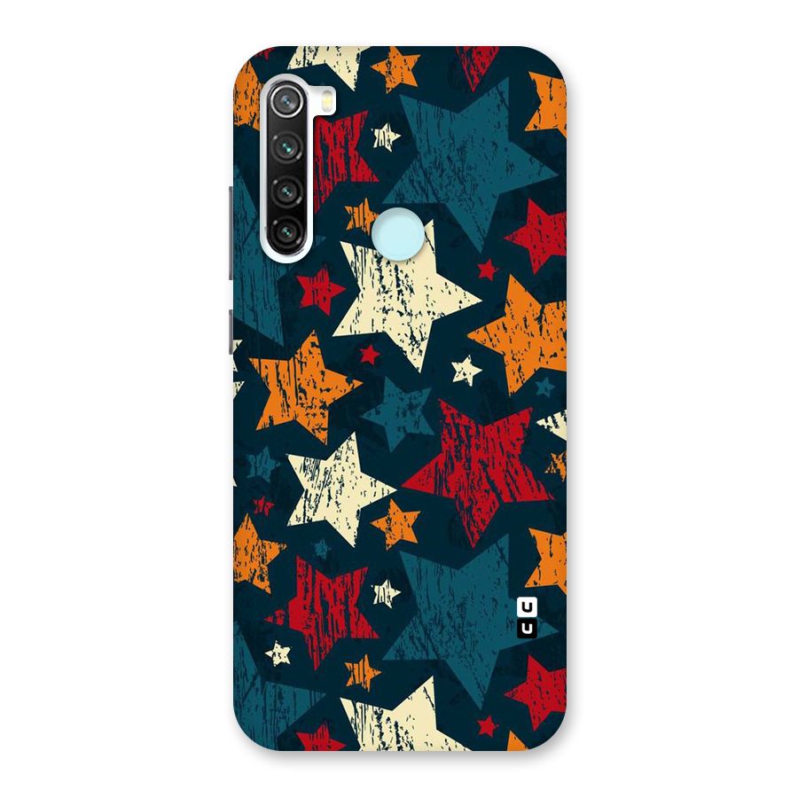 Rugged Star Design Back Case for Redmi Note 8