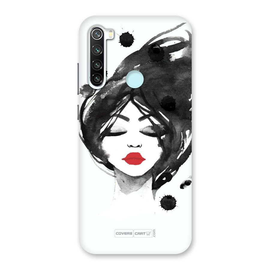Sassy Girl Back Case for Redmi Note 8