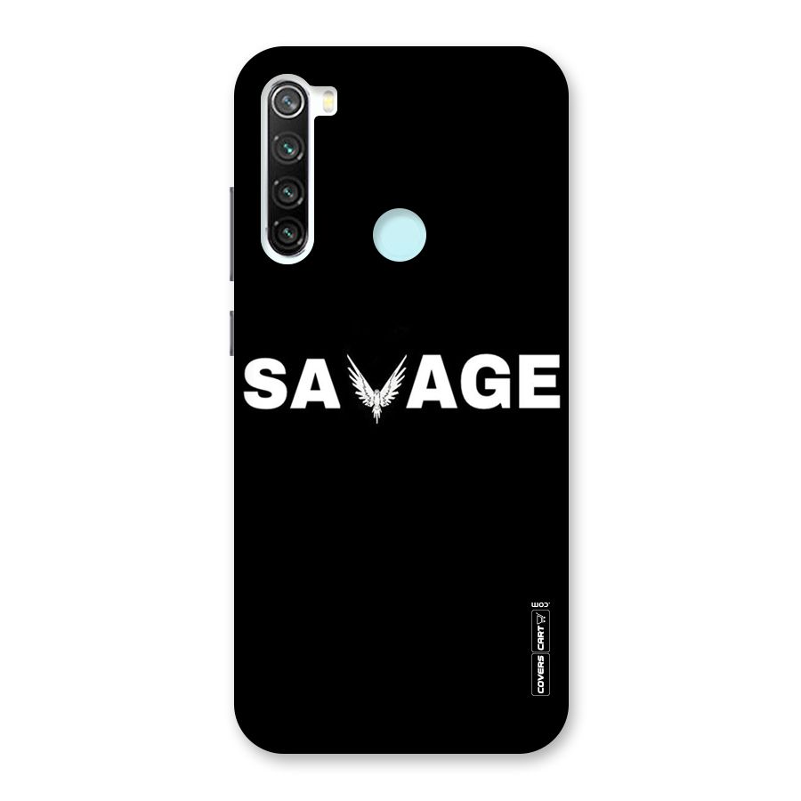 Savage Back Case for Redmi Note 8