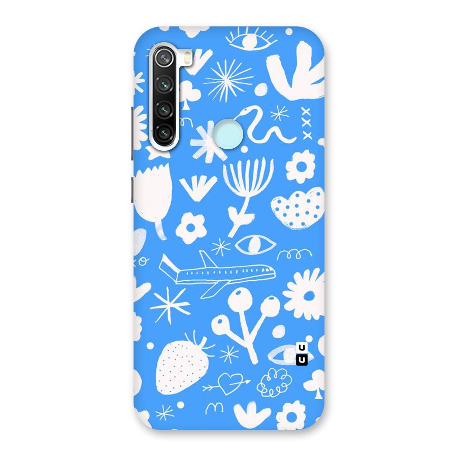 Space Blue Pattern Back Case for Redmi Note 8