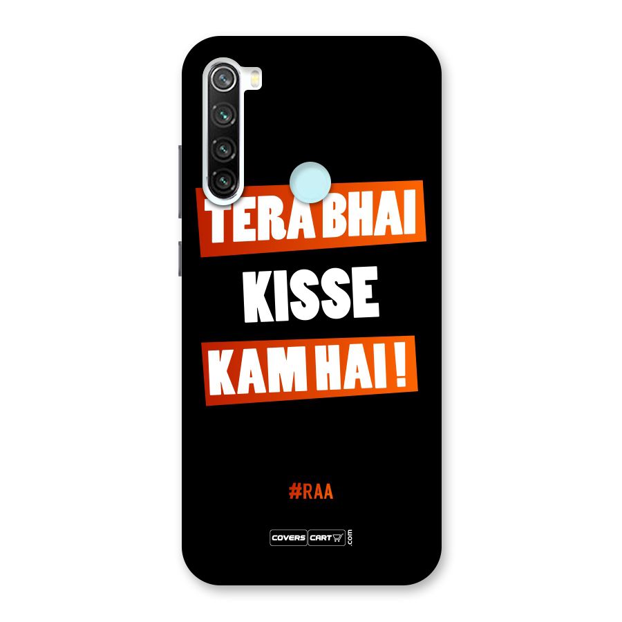 Tera Bhai Raftaar Back Case for Redmi Note 8